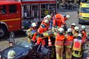 Patientengerechte Rettung auf dem Mitmachtag des Stadtfeuerwehrverbandes