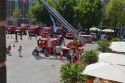 Patientengerechte Rettung auf dem Mitmachtag des Stadtfeuerwehrverbandes