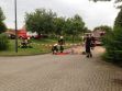 Drehleitersteigen und Erstma&szlig;nahmen bei einem Einsatz mit Austritt von gef&auml;hrlichen Stoffen