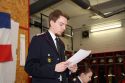 Jahresversammlung der Israelsdorfer Wehr, Feuerwehrehrenkreuz f&uuml;r Peter Stegmann